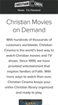 Mobile Screenshot of christiancinema.com